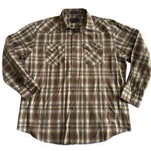 Pendleton Frontier Plaid Snap Shirt